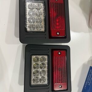 Red and Black LED Tail Lights